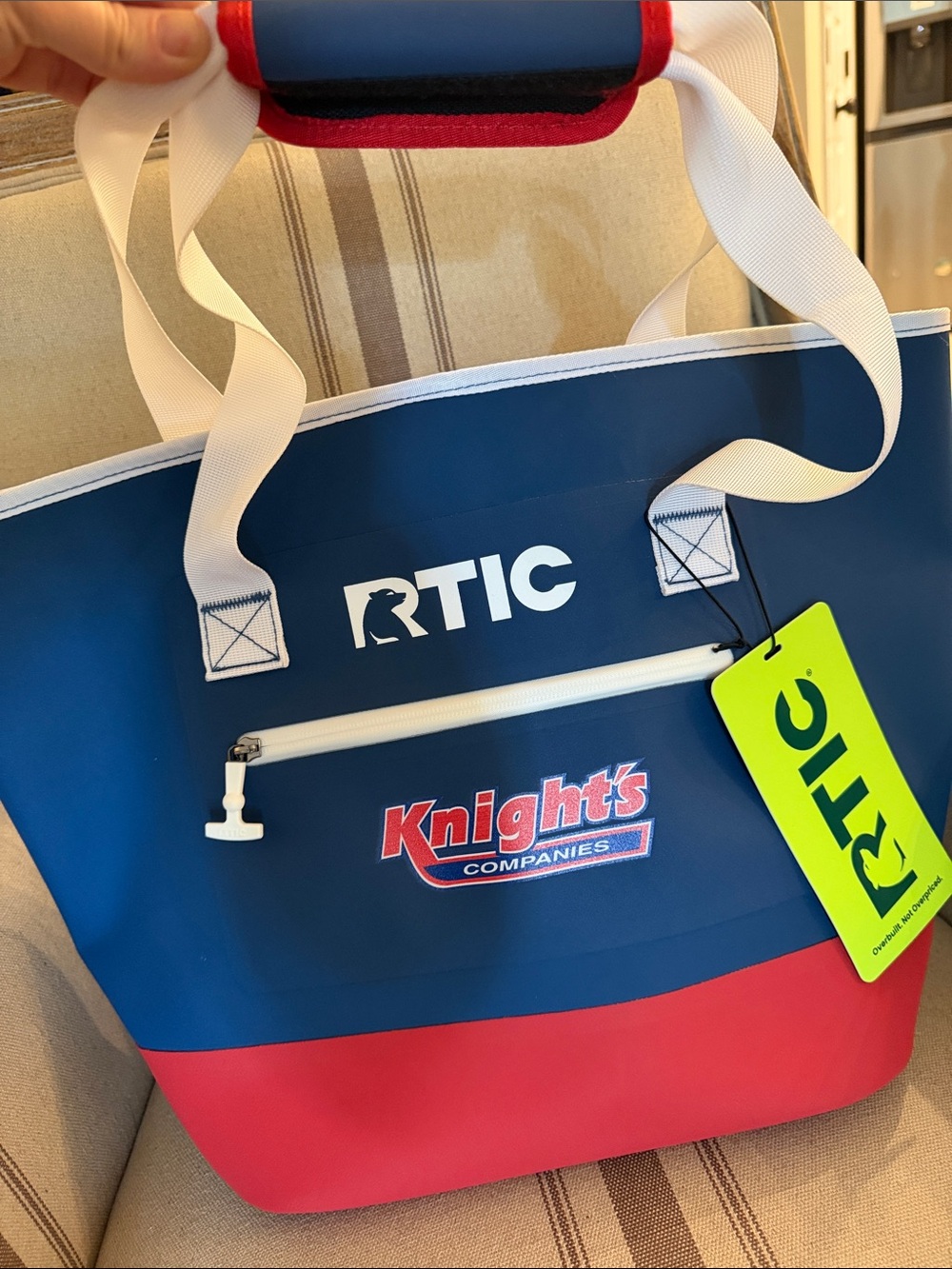 RTIC NEW with tags Blue and Red Duffel Tote